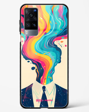 Colour Cascade [BREATHE] Glass Case Phone Cover-(Vivo)