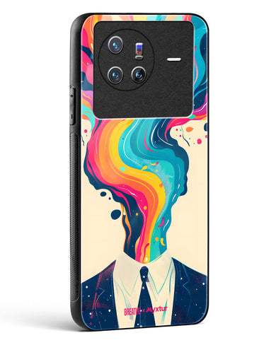 Colour Cascade [BREATHE] Glass Case Phone Cover (Vivo)