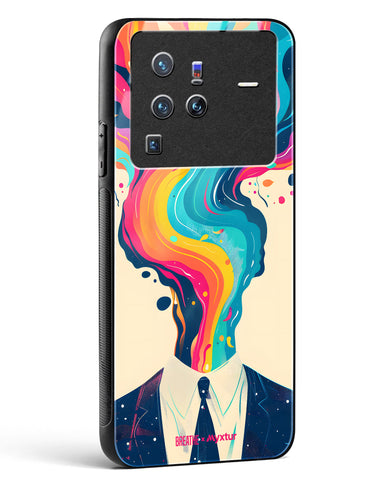 Colour Cascade [BREATHE] Glass Case Phone Cover-(Vivo)