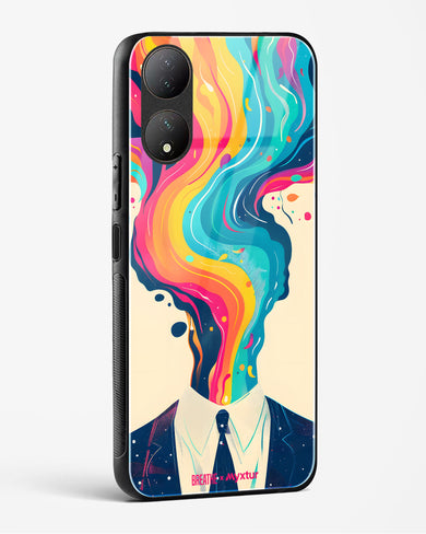 Colour Cascade [BREATHE] Glass Case Phone Cover-(Vivo)