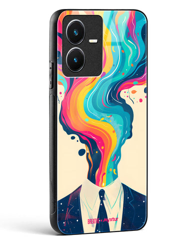 Colour Cascade [BREATHE] Glass Case Phone Cover-(Vivo)