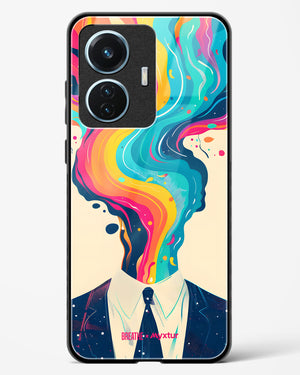 Colour Cascade [BREATHE] Glass Case Phone Cover (Vivo)