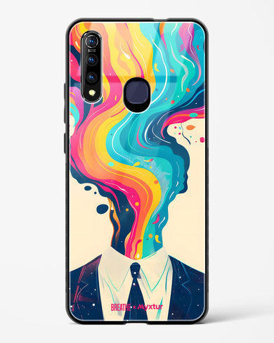 Colour Cascade [BREATHE] Glass Case Phone Cover-(Vivo)