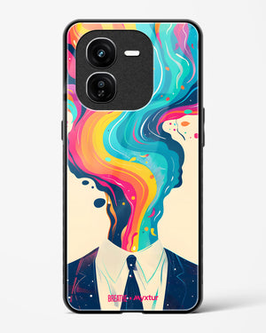 Colour Cascade [BREATHE] Glass Case Phone Cover (Vivo)