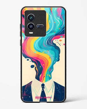 Colour Cascade [BREATHE] Glass Case Phone Cover-(Vivo)