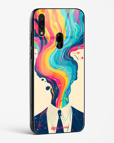 Colour Cascade [BREATHE] Glass Case Phone Cover-(Xiaomi)