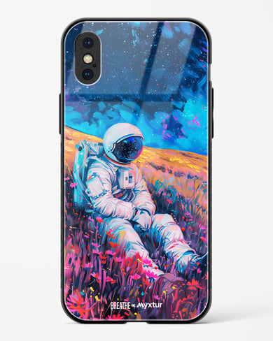 Galaxy Garden [BREATHE] Glass Case Phone Cover (Apple)