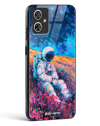 Galaxy Garden [BREATHE] Glass Case Phone Cover-(Motorola)