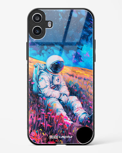 Galaxy Garden [BREATHE] Glass Case Phone Cover (Nothing)