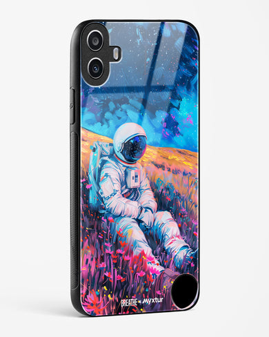 Galaxy Garden [BREATHE] Glass Case Phone Cover (Nothing)