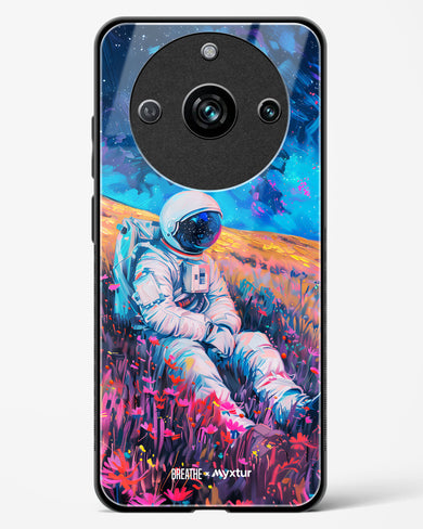 Galaxy Garden [BREATHE] Glass Case Phone Cover-(Realme)