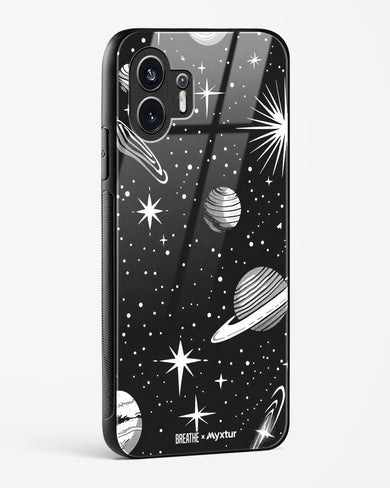 Doodle Verse [BREATHE] Glass Case Phone Cover-(Nothing)