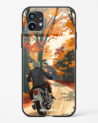 Woodland Wanderer [BREATHE] Glass Case Phone Cover-(Nothing)