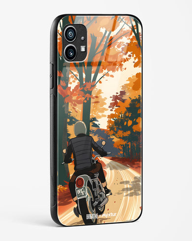 Woodland Wanderer [BREATHE] Glass Case Phone Cover-(Nothing)