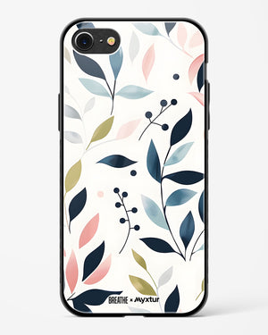 Gentle Greens [BREATHE] Glass Case Phone Cover (Apple)