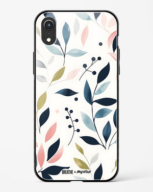 Gentle Greens [BREATHE] Glass Case Phone Cover (Apple)