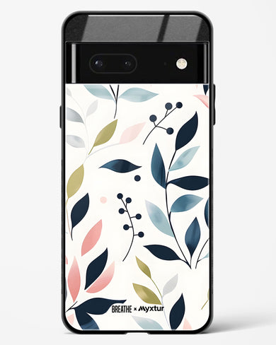 Gentle Greens [BREATHE] Glass Case Phone Cover (Google)