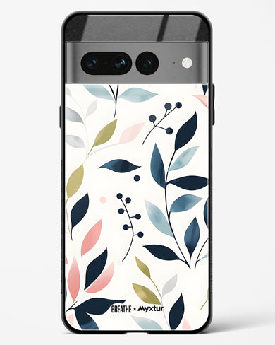 Gentle Greens [BREATHE] Glass Case Phone Cover (Google)