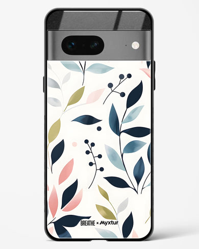 Gentle Greens [BREATHE] Glass Case Phone Cover (Google)