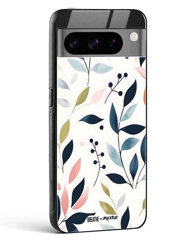 Gentle Greens [BREATHE] Glass Case Phone Cover (Google)