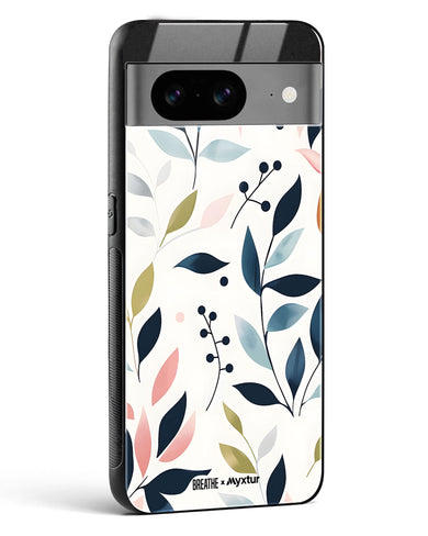 Gentle Greens [BREATHE] Glass Case Phone Cover (Google)