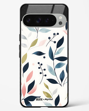 Gentle Greens [BREATHE] Glass Case Phone Cover (Google)