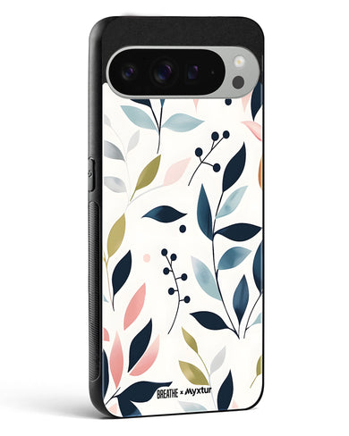 Gentle Greens [BREATHE] Glass Case Phone Cover (Google)