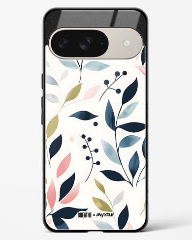 Gentle Greens [BREATHE] Glass Case Phone Cover (Google)