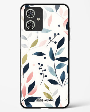 Gentle Greens [BREATHE] Glass Case Phone Cover (Motorola)