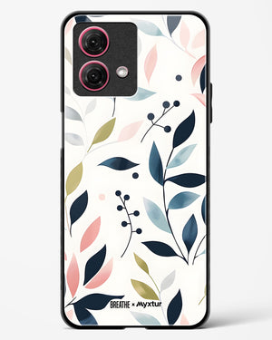 Gentle Greens [BREATHE] Glass Case Phone Cover (Motorola)