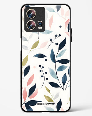 Gentle Greens [BREATHE] Glass Case Phone Cover (Motorola)