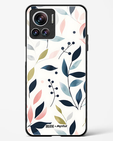 Gentle Greens [BREATHE] Glass Case Phone Cover (Motorola)