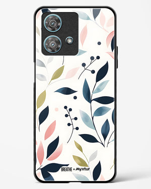 Gentle Greens [BREATHE] Glass Case Phone Cover (Motorola)