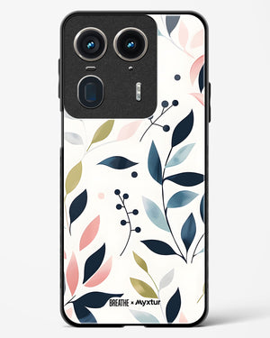 Gentle Greens [BREATHE] Glass Case Phone Cover (Motorola)