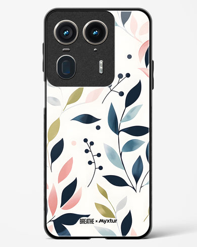 Gentle Greens [BREATHE] Glass Case Phone Cover (Motorola)