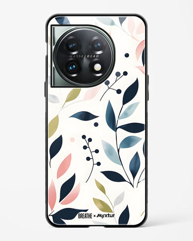 Gentle Greens [BREATHE] Glass Case Phone Cover (OnePlus)