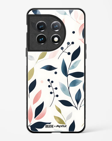 Gentle Greens [BREATHE] Glass Case Phone Cover (OnePlus)