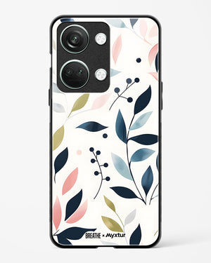 Gentle Greens [BREATHE] Glass Case Phone Cover (OnePlus)