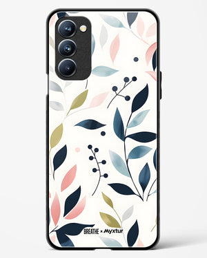 Gentle Greens [BREATHE] Glass Case Phone Cover (Oppo)