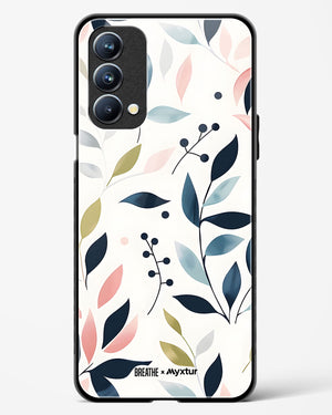 Gentle Greens [BREATHE] Glass Case Phone Cover (Oppo)