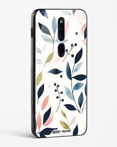 Gentle Greens [BREATHE] Glass Case Phone Cover (Oppo)