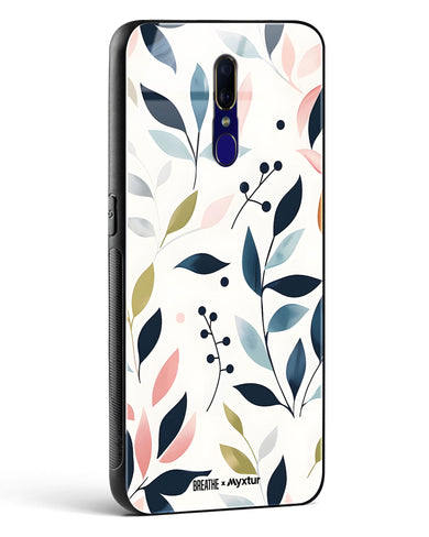 Gentle Greens [BREATHE] Glass Case Phone Cover (Oppo)