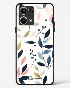 Gentle Greens [BREATHE] Glass Case Phone Cover (Oppo)