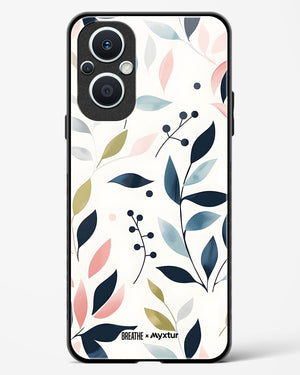 Gentle Greens [BREATHE] Glass Case Phone Cover (Oppo)