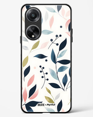 Gentle Greens [BREATHE] Glass Case Phone Cover (Oppo)