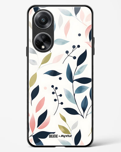 Gentle Greens [BREATHE] Glass Case Phone Cover (Oppo)