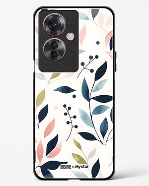 Gentle Greens [BREATHE] Glass Case Phone Cover (Oppo)