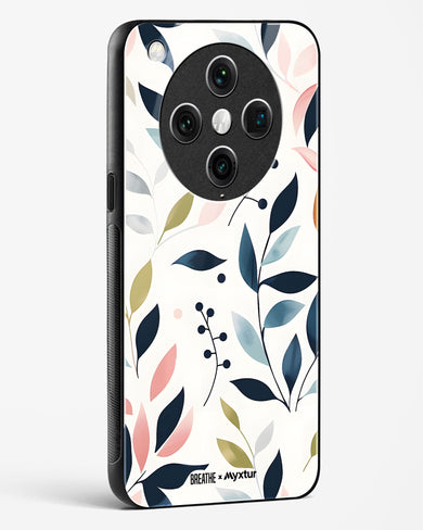 Gentle Greens [BREATHE] Glass Case Phone Cover (Oppo)