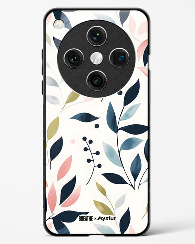 Gentle Greens [BREATHE] Glass Case Phone Cover (Oppo)