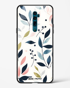 Gentle Greens [BREATHE] Glass Case Phone Cover (Oppo)